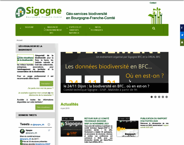 Sigogne.org thumbnail