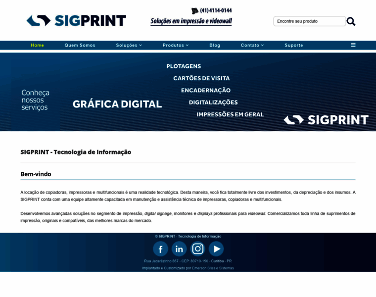 Sigprint.com.br thumbnail