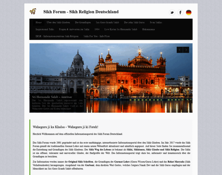 Sikh-religion.de thumbnail
