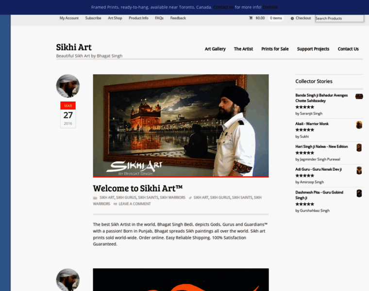 Sikhiart.com thumbnail