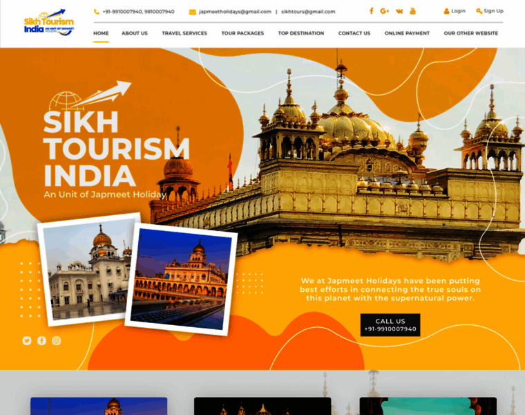 Sikhtourismindia.com thumbnail