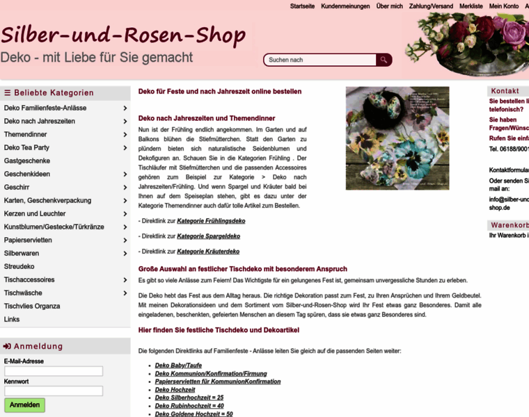 Silber-und-rosen-shop.de thumbnail