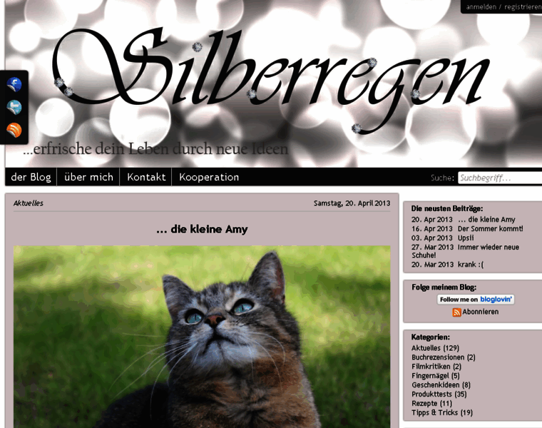Silberregen.com thumbnail
