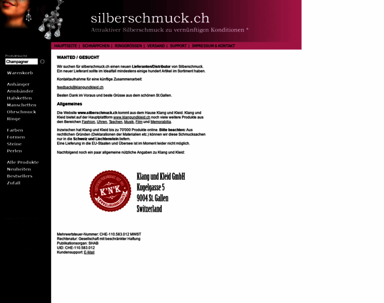 Silberschmuck.ch thumbnail