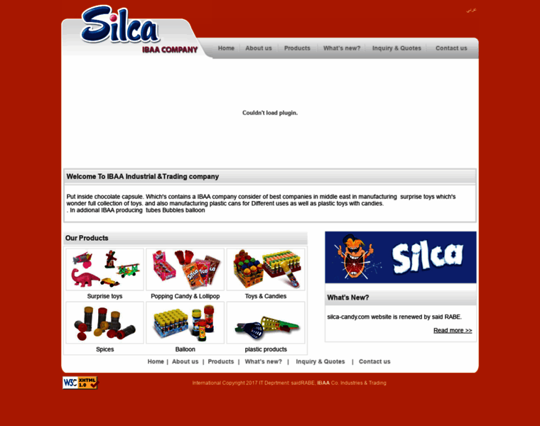 Silca-candy.com thumbnail