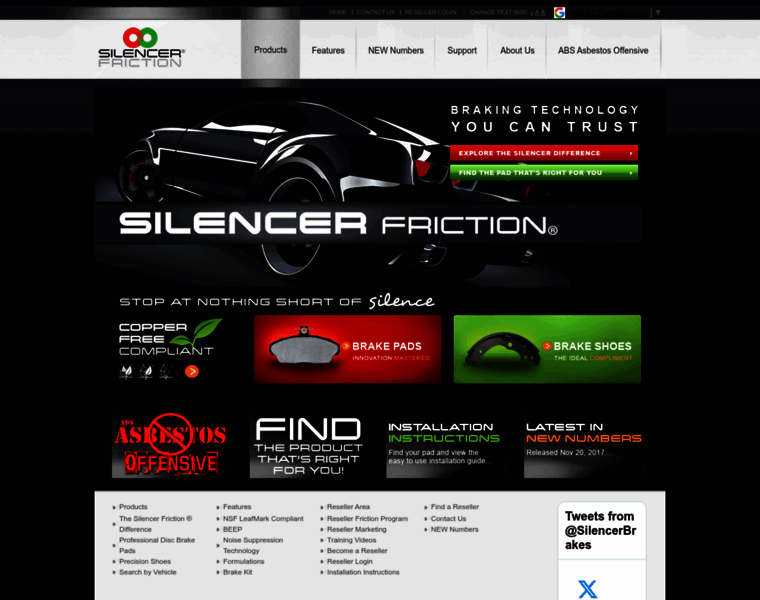 Silencerfriction.com thumbnail