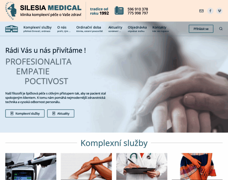 Silesiamedical.cz thumbnail
