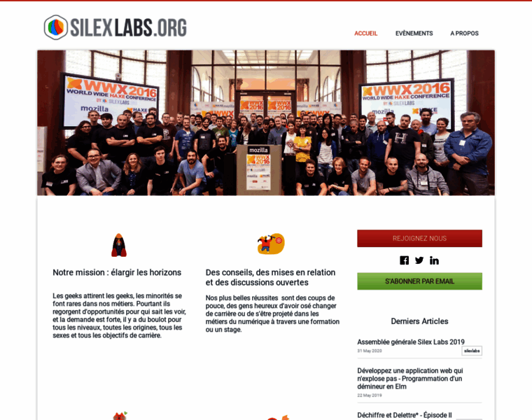 Silexlabs.org thumbnail