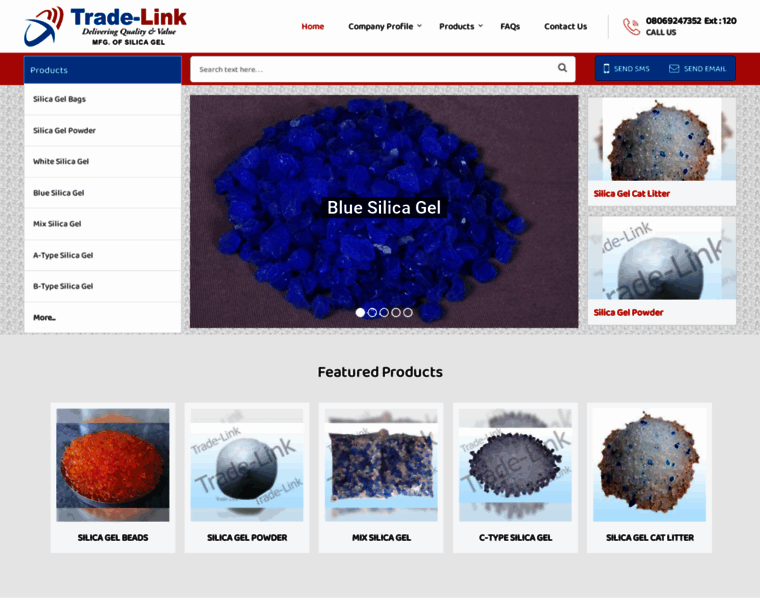 Silicagelmanufacturer.com thumbnail