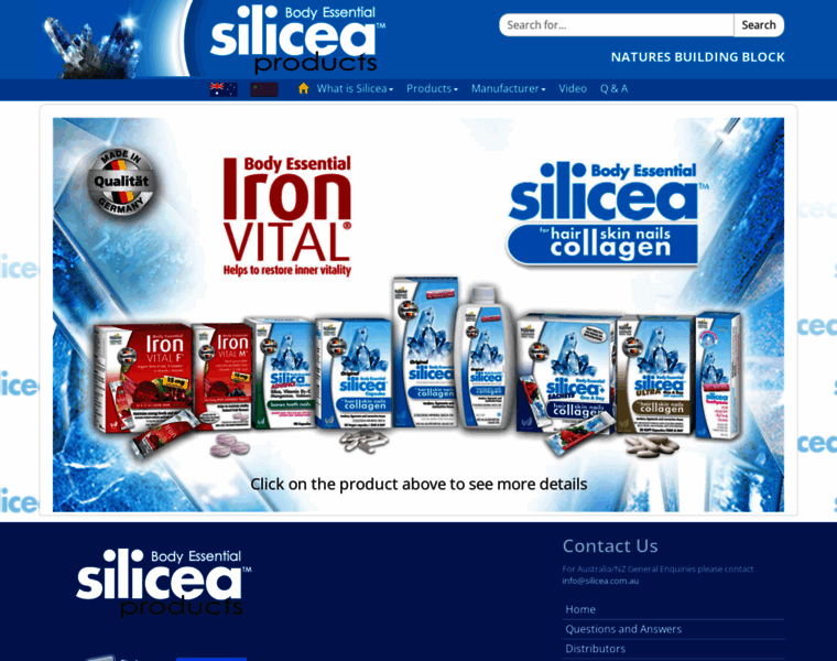Silicea.com.au thumbnail