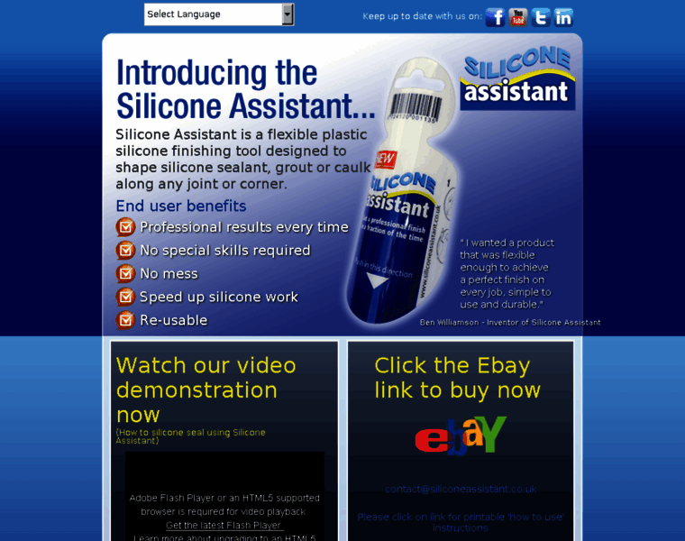 Siliconeassistant.co.uk thumbnail