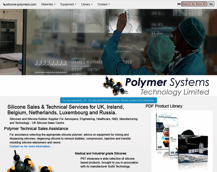 Siliconepolymers.co.uk thumbnail