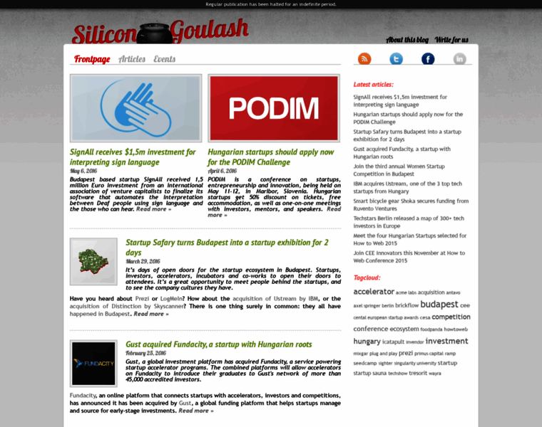 Silicongoulash.com thumbnail