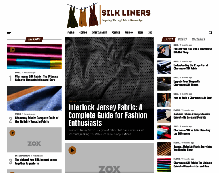 Silkliners.com thumbnail