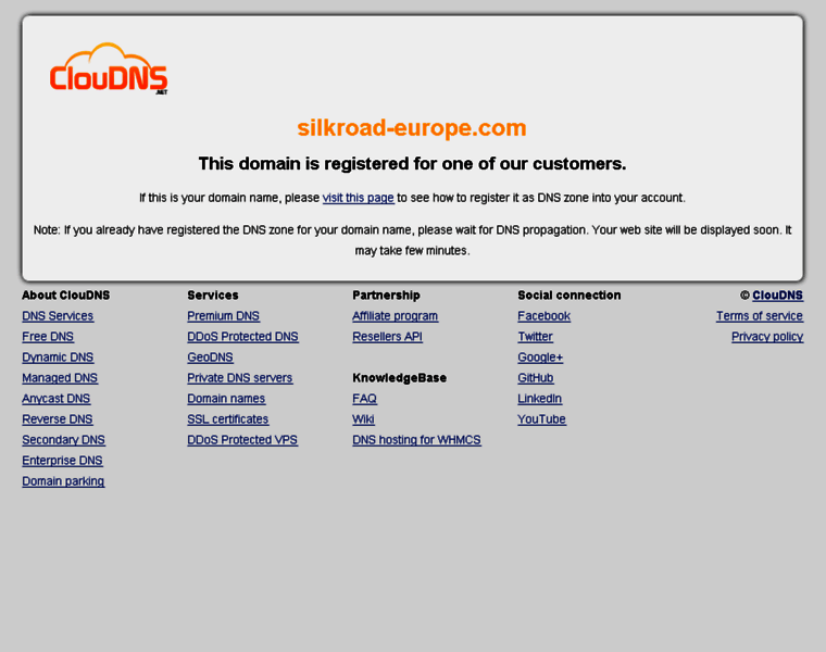 Silkroad-europe.com thumbnail