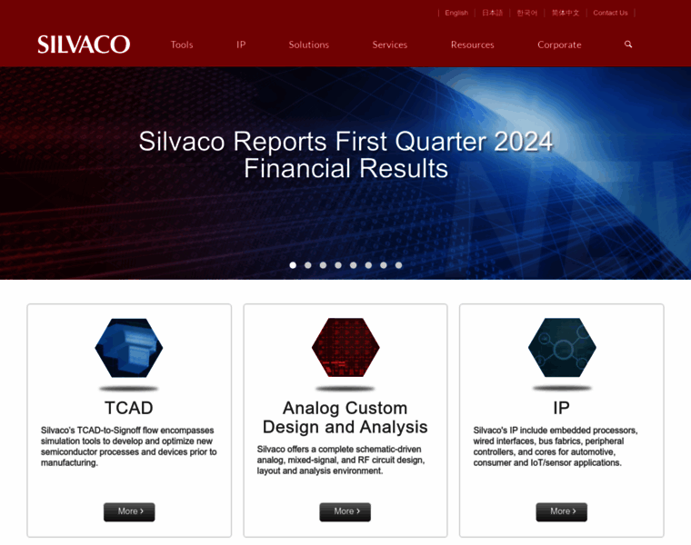 Silvaco.net thumbnail