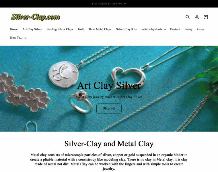 Silver-clay.com thumbnail