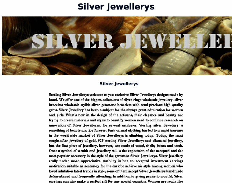 Silver-jewellerys.com thumbnail