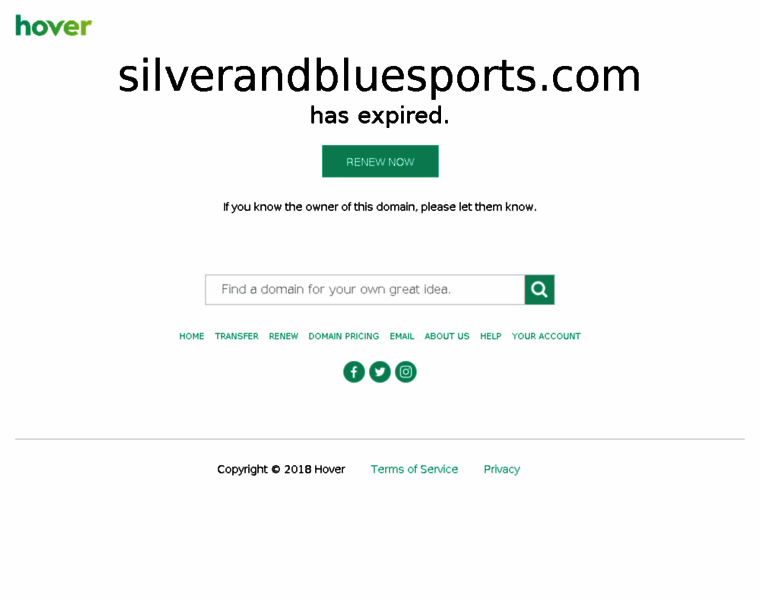Silverandbluesports.com thumbnail