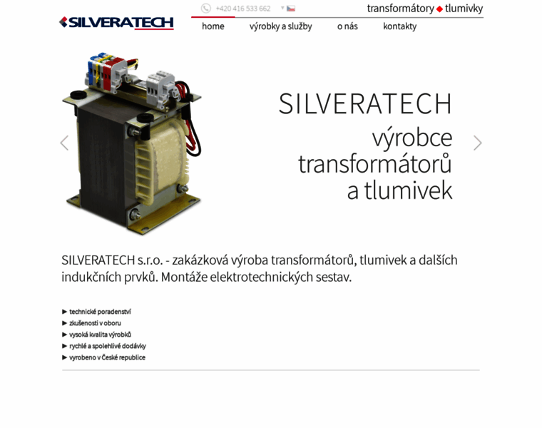 Silveratech.cz thumbnail