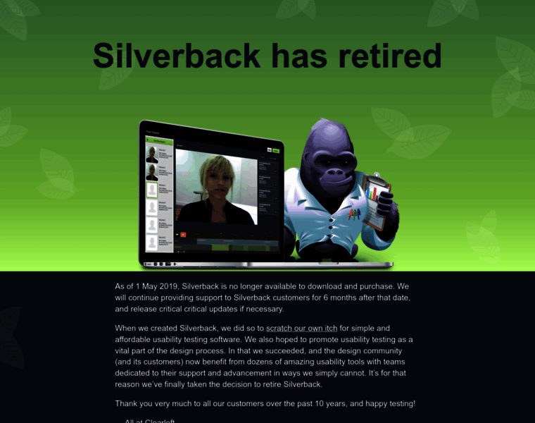 Silverbackapp.com thumbnail