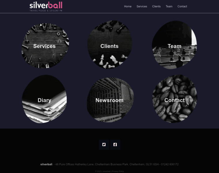 Silverballpr.com thumbnail