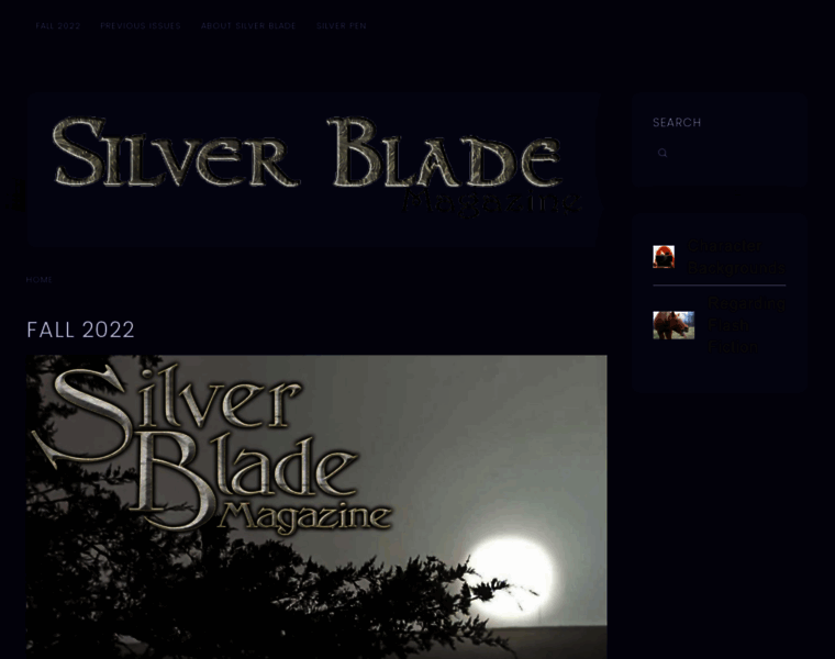 Silverblade.net thumbnail