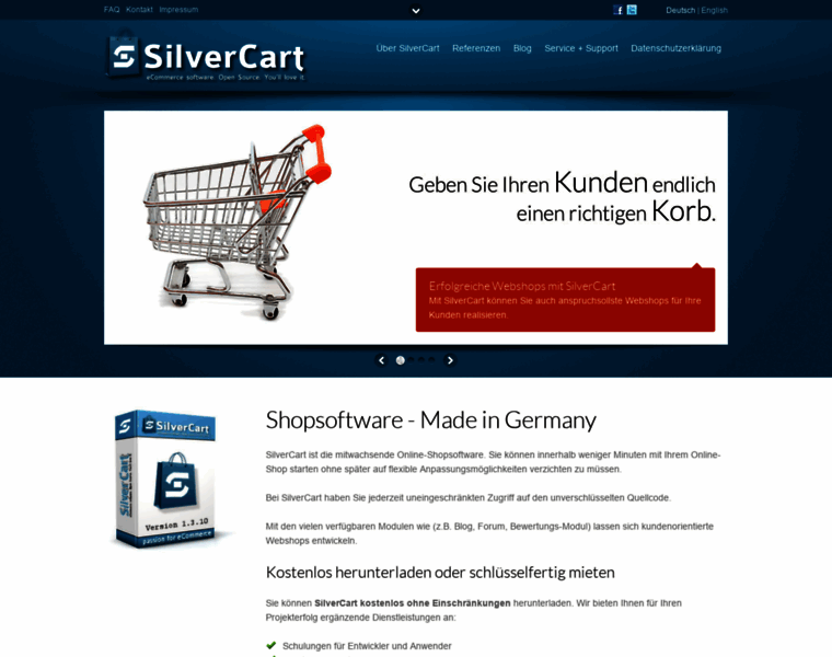 Silvercart.de thumbnail