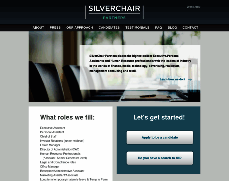 Silverchairpartners.com thumbnail