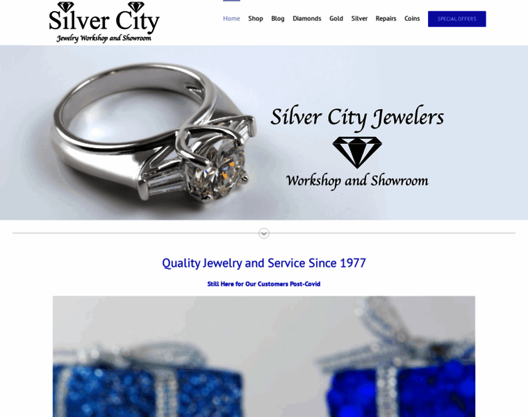 Silvercityjewelers.com thumbnail