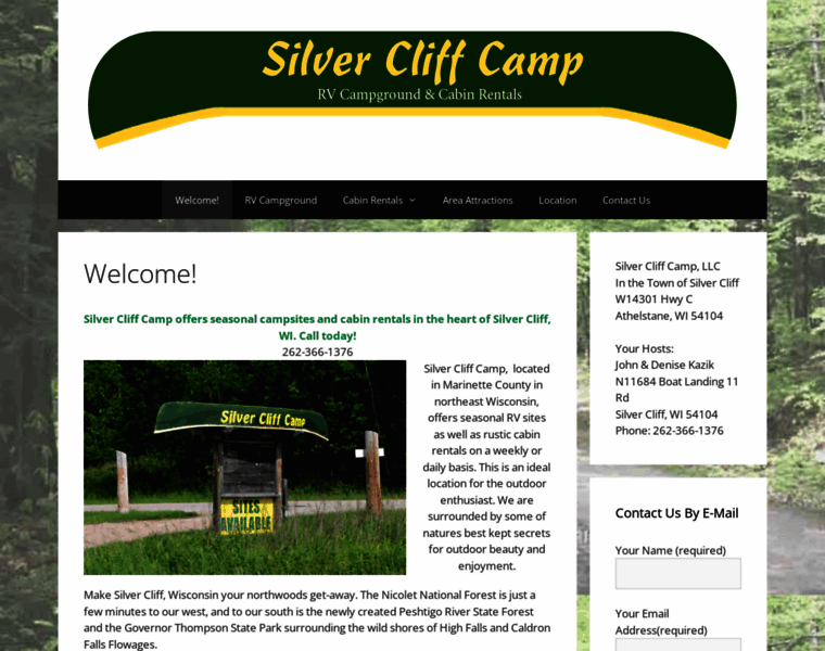 Silvercliffcamp.com thumbnail