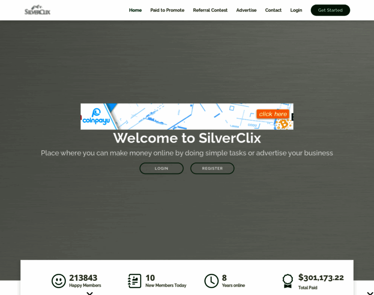 Silverclix.com thumbnail