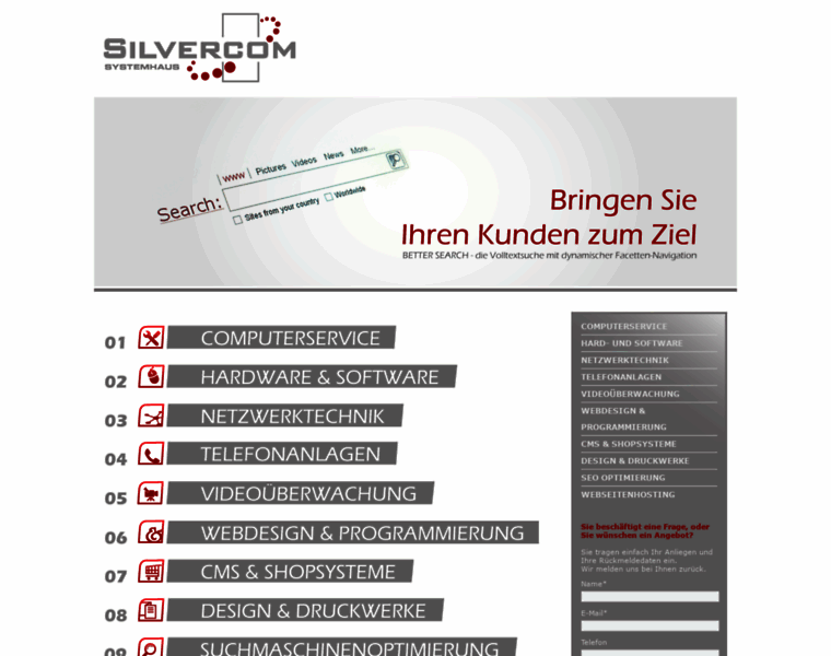 Silvercom.de thumbnail