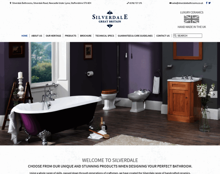 Silverdalebathrooms.co.uk thumbnail