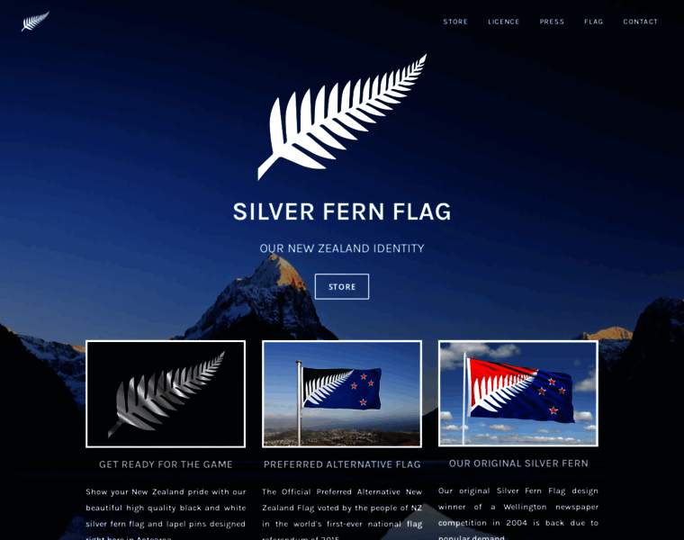 Silverfernflag.org thumbnail