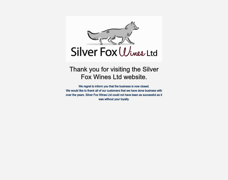 Silverfoxwines.co.uk thumbnail