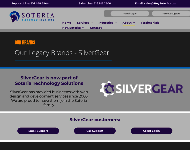 Silvergear.com thumbnail