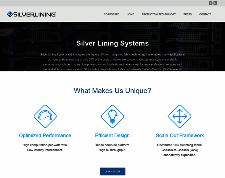 Silverlining-systems.com thumbnail