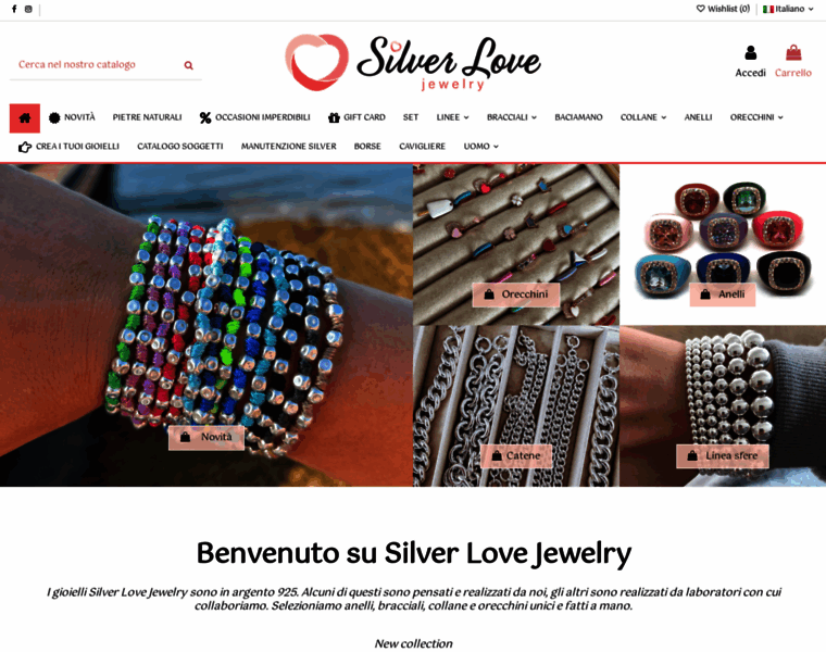 Silverlovejewelry.it thumbnail