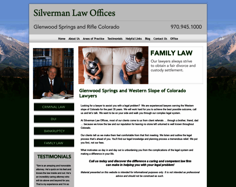 Silvermanlawoffices.com thumbnail