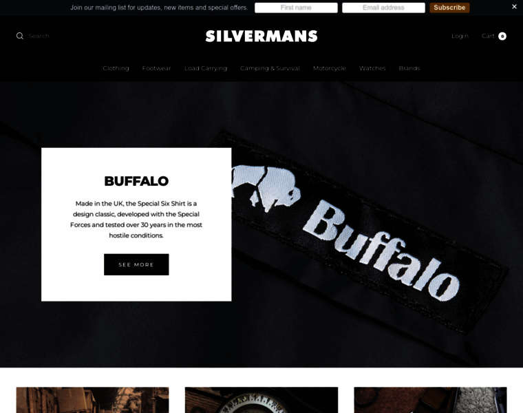 Silvermans.co.uk thumbnail