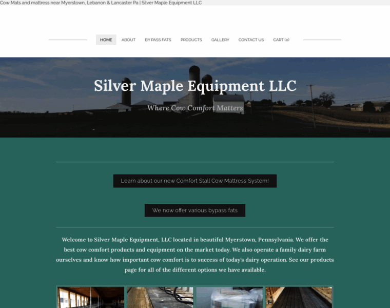 Silvermapleequipment.com thumbnail
