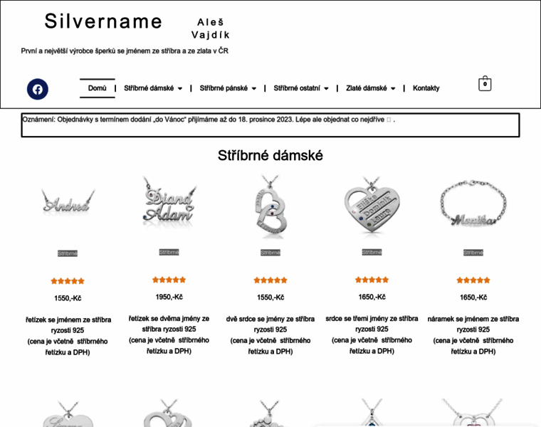 Silvername.cz thumbnail