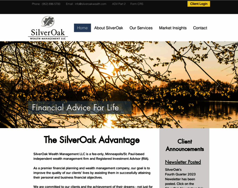 Silveroakwealth.com thumbnail