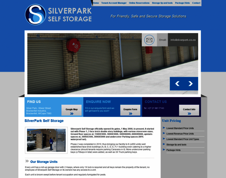 Silverpark.co.za thumbnail