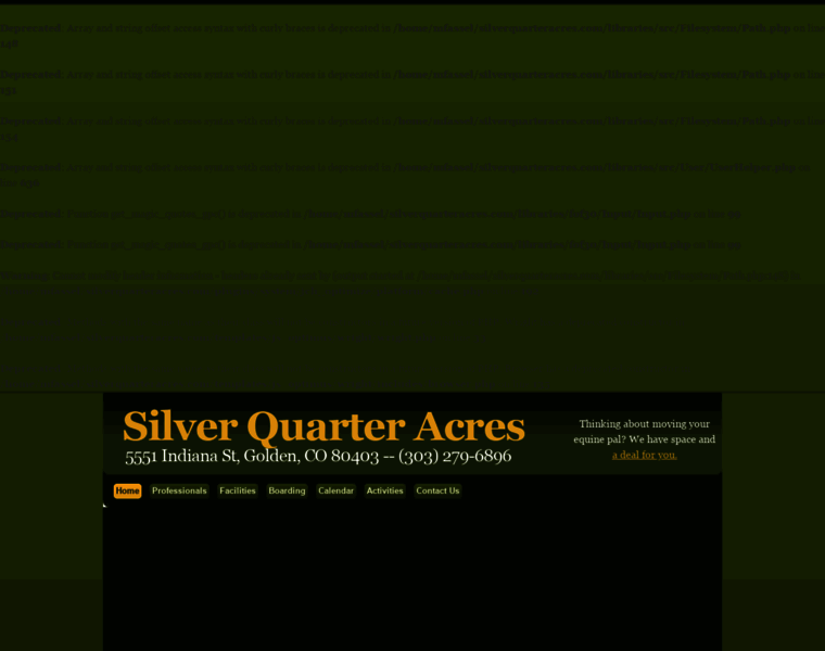 Silverquarteracres.com thumbnail