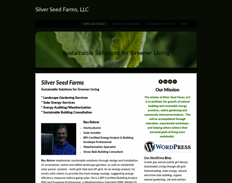 Silverseedfarms.com thumbnail