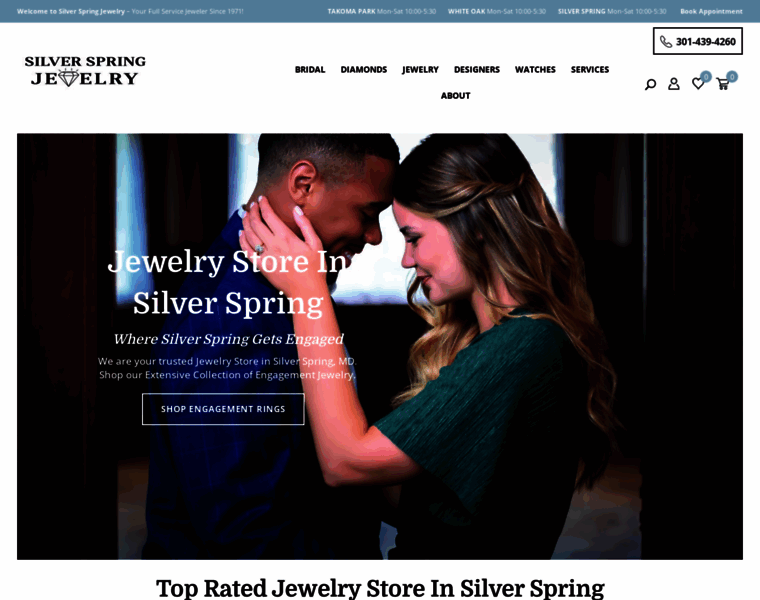 Silverspringjewelers.com thumbnail