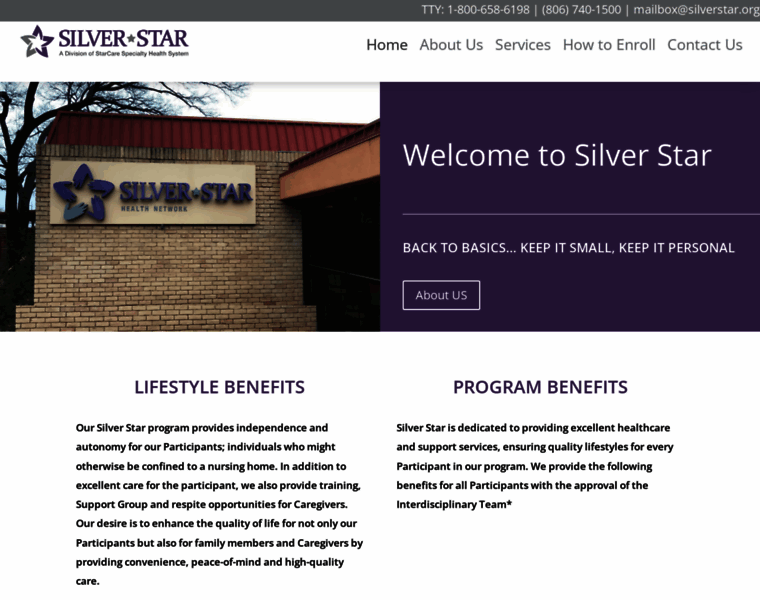Silverstar.org thumbnail