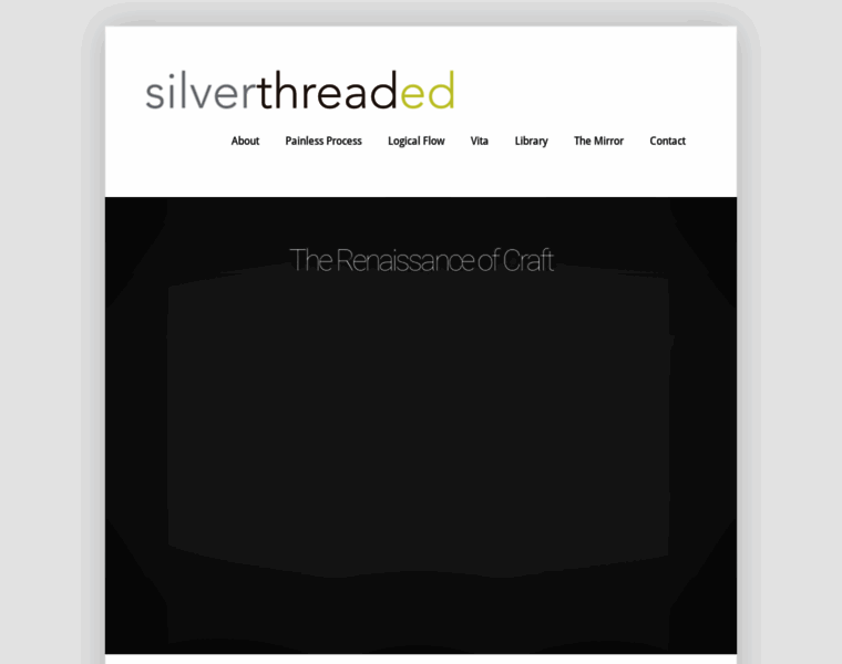 Silverthreaded.com thumbnail